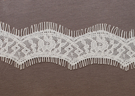 여성에 대 한 사용자 지정된 OEM Crochet 보 목화 웨이브 속눈썹 레이스 트리밍 원단
