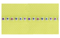불꽃 다채로운 모조 다이아몬드 슬라이더를 가진 장식적인 다이아몬드 지퍼 # 5