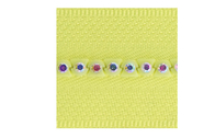 불꽃 다채로운 모조 다이아몬드 슬라이더를 가진 장식적인 다이아몬드 지퍼 # 5