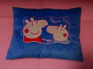 유행 침구를 위한 뒤집을 수 있는 Peppa 돼지 견면 벨벳 장난감 방석 그리고 베개