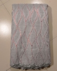 자수 웨딩 드레스, SLV 빨강을 위한 신부 레이스 직물