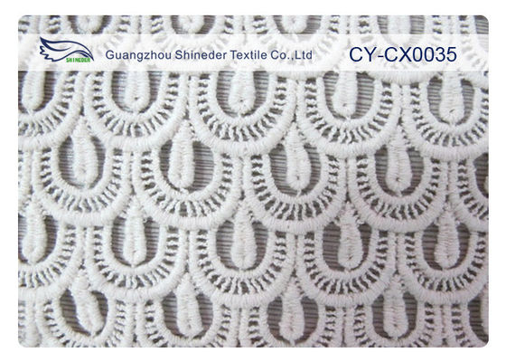 란제리, 내복 CY-CX0035를 위한 Eco 친절한 수를 놓은 레이스 직물