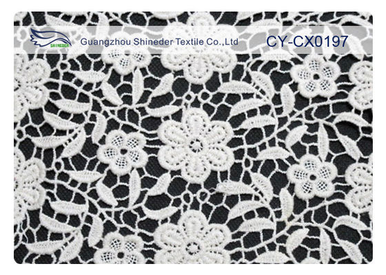 결혼 예복 CY-CX0197를 위한 Eco 친절한 수를 놓은 레이스 직물