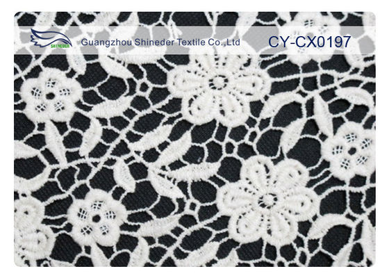 결혼 예복 CY-CX0197를 위한 Eco 친절한 수를 놓은 레이스 직물