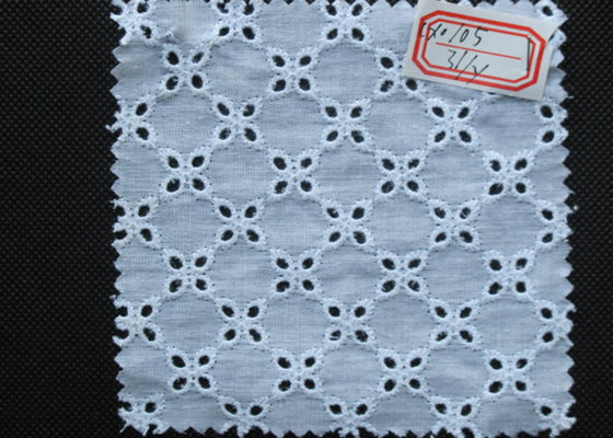 garment 숙녀 100%년 면 작은 구멍 레이스 손질 Eco 친절한 OEM/ODM CY-CX0105