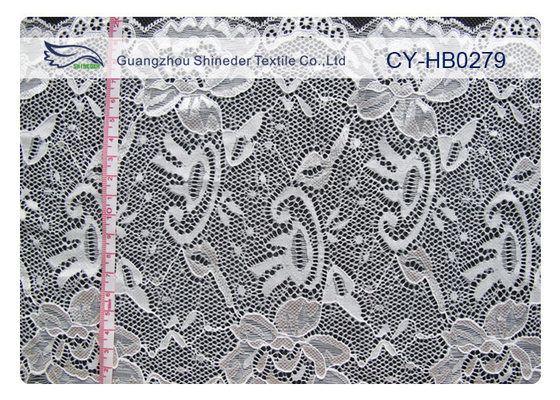 Eco 친절한 나일론 탄력 있는 레이스 손질, 나일론 + 스판덱스 CY-HB0279