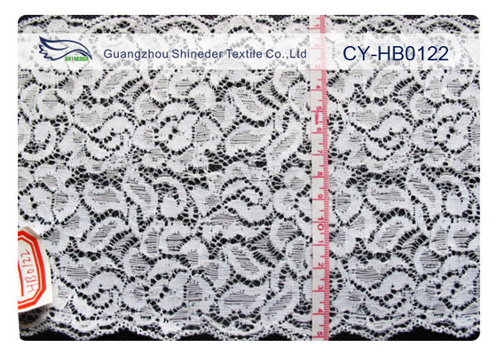 유행 면 수용성 나일론 레이스 직물, 15cm 폭 CY-HB0122